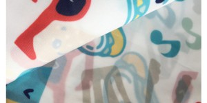 Printed Oxford cloth roller printing textile