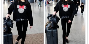 Liu Wen is worthy of being a supermodel with such a simple sweater (it can also be matched with a handsome and cool look)