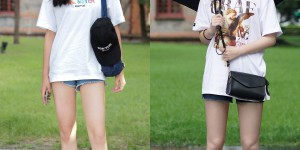 Unexpectedly, T-shirt + jeans have become popular again (this way makes you look slimmer and makes your legs longer, and can be worn by small people)