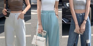 It is popular to wear waist-length short T-shirts this summer (it is fashionable to reveal your waist, make you taller and slimmer)