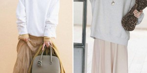 Sweatshirt + skirt is the true love CP (these matching ideas are worth learning from)