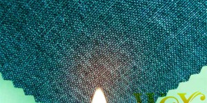 Why is 300D Oxford cloth fireproof?