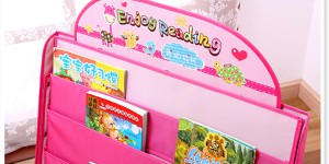 Oxford cloth eco-friendly small bookshelf cultivates good habits of summarizing and reading