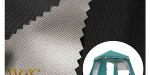 What kind of Oxford cloth is the flame retardant fabric used in the raincoat? What is the Oxford cloth manufacturer?