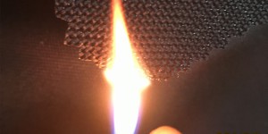 Flame retardant fabric finishing methods