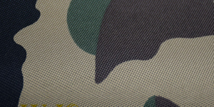 Printed oxford cloth mesh printed textile