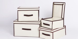 Is the storage box better made of Oxford cloth or plastic?