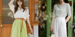 Buy the best clothes, don’t buy too many skirts, T-shirts and shirts, so match them (exude elegant femininity)