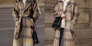 Coat + sweater is a bit ordinary (wearing coat + sweater in winter is fashionable to reduce age)