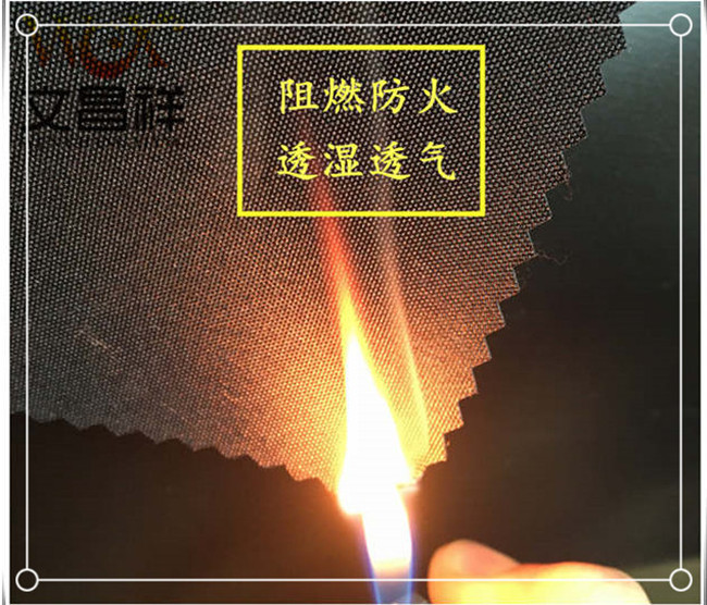 300D fire retardant  Burning cloth