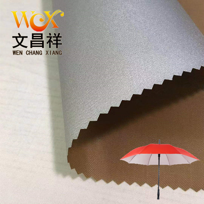 Silver-coated Oxford cloth Silver-coated Oxford cloth