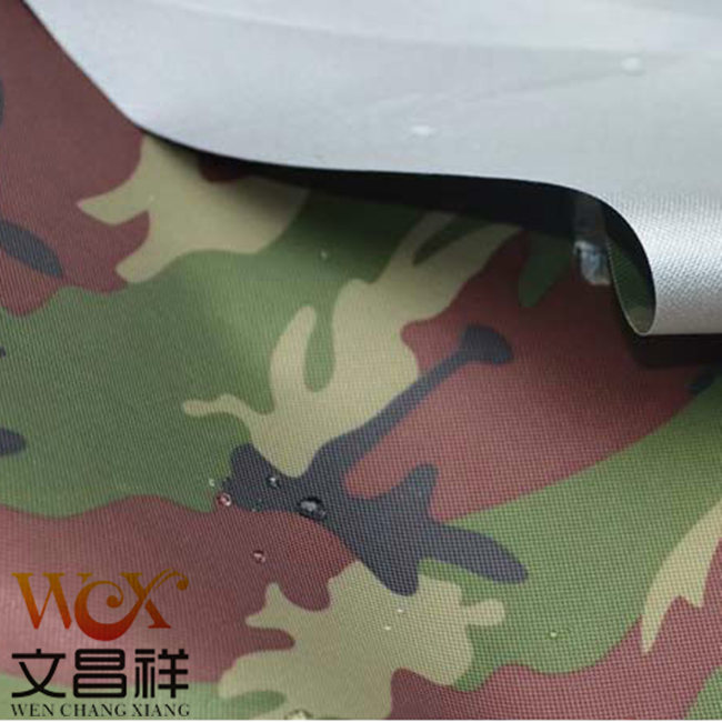 Camouflage waterproof Oxford cloth Camouflage waterproof Oxford cloth