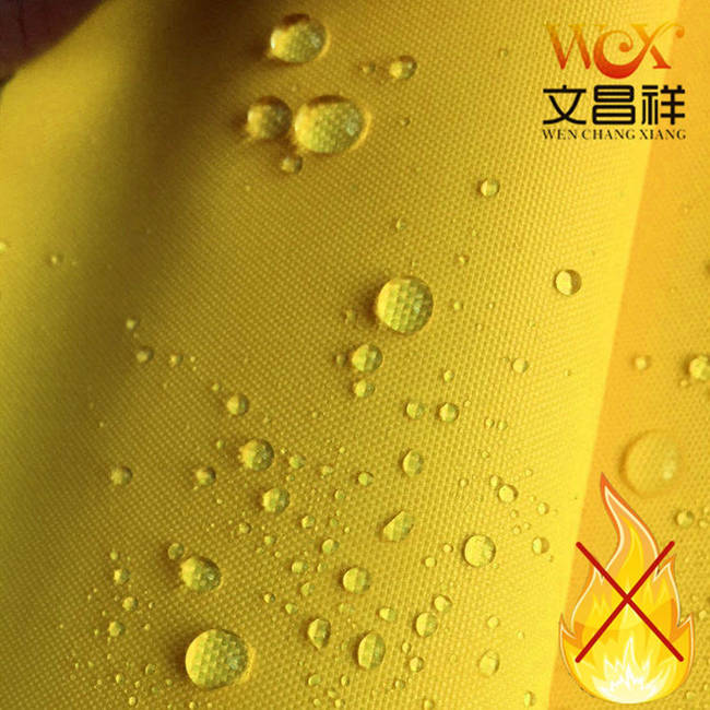 Waterproof and flame-retardant Oxford cloth