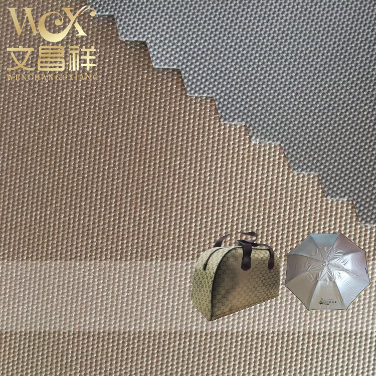 Silver-coated Oxford cloth Silver-coated Oxford cloth