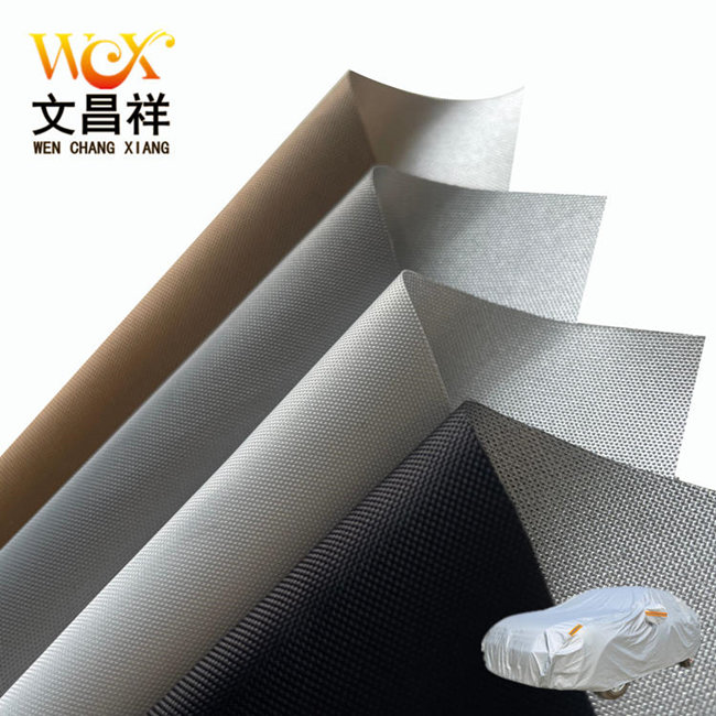 Silver-coated Oxford cloth Silver-coated Oxford cloth