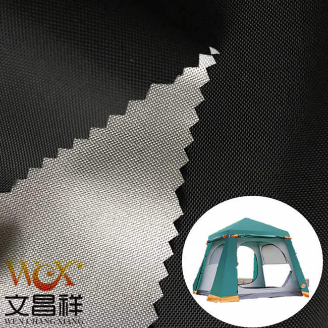 Silver-coated Oxford cloth Silver-coated Oxford cloth