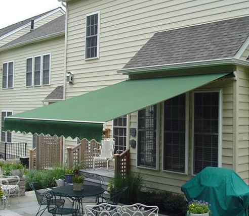 Oxford fabric awning