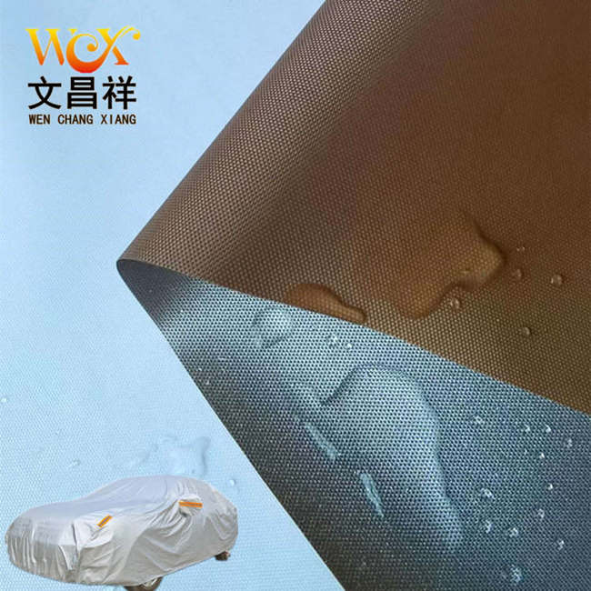 Silver-coated Oxford cloth Silver-coated Oxford cloth